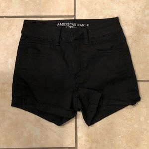 American Eagle Sateen High Rise Shortie